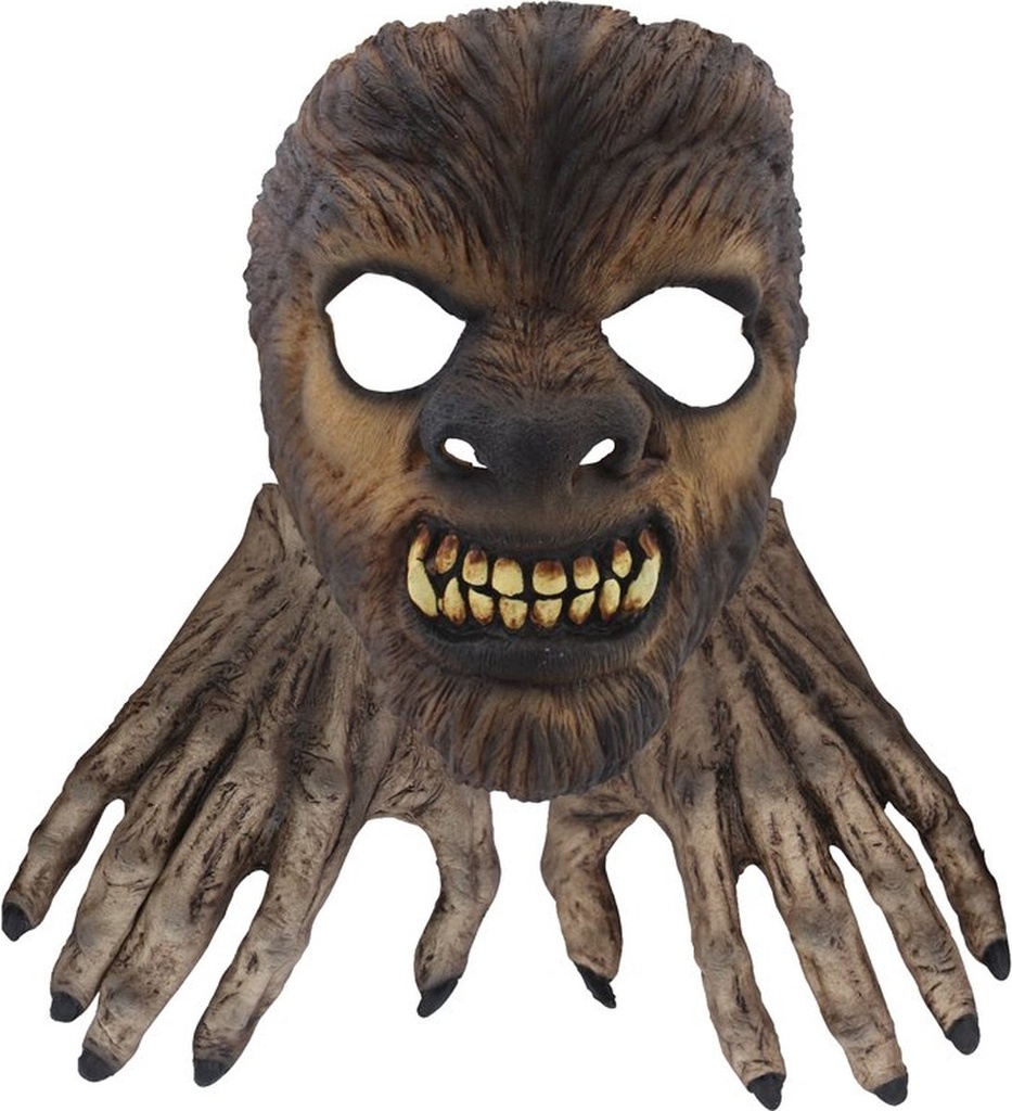 Masker en handen weerwolf 