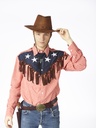 Cowboyhoed leerlintjes bruin