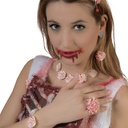 Ketting bebloede bloemen