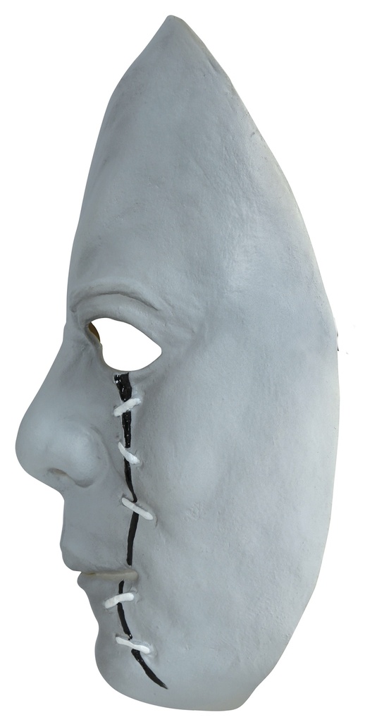 Masker moordenaar met littekens