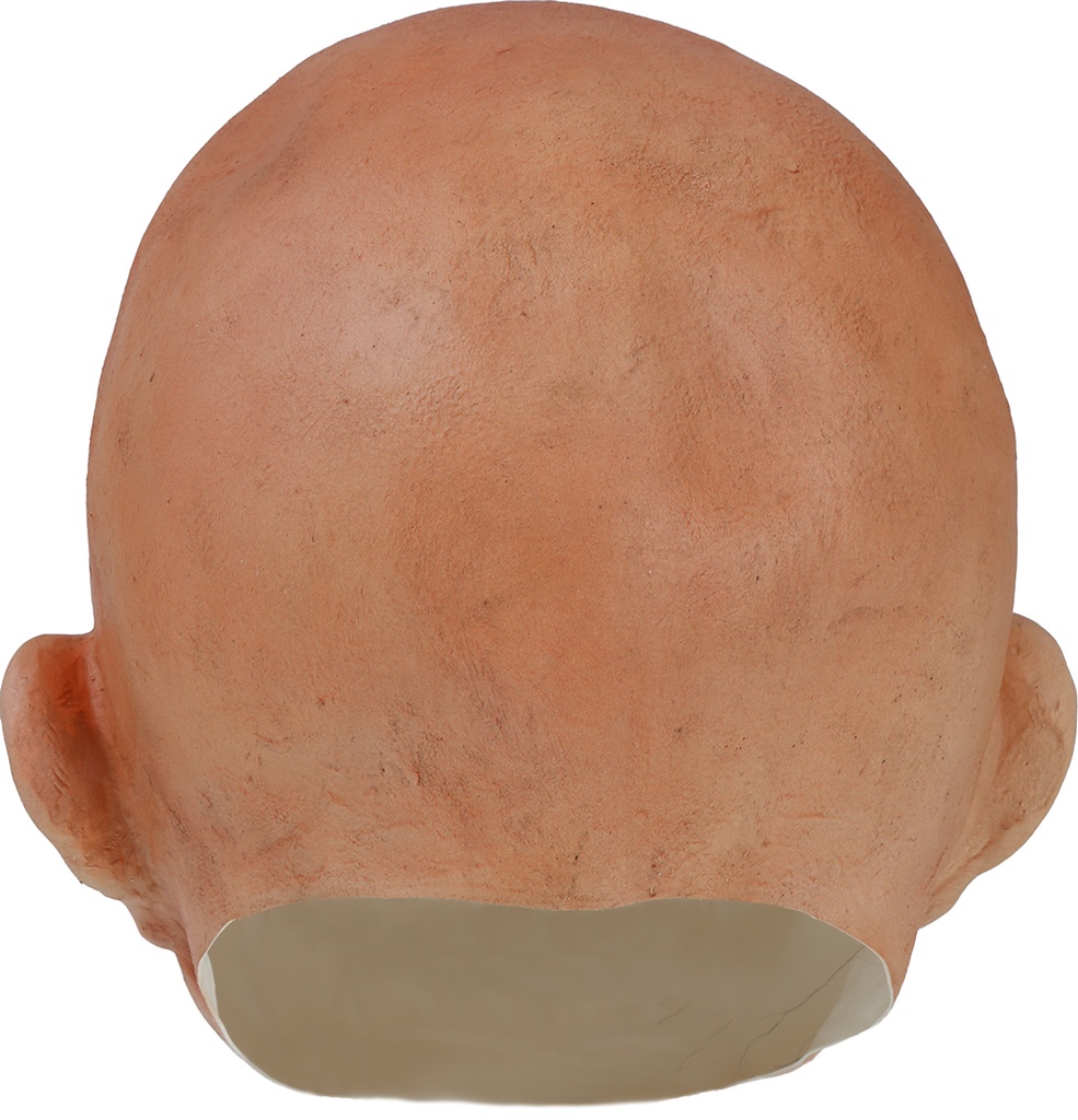 Masker verbrande man