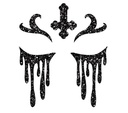 Face jewel non