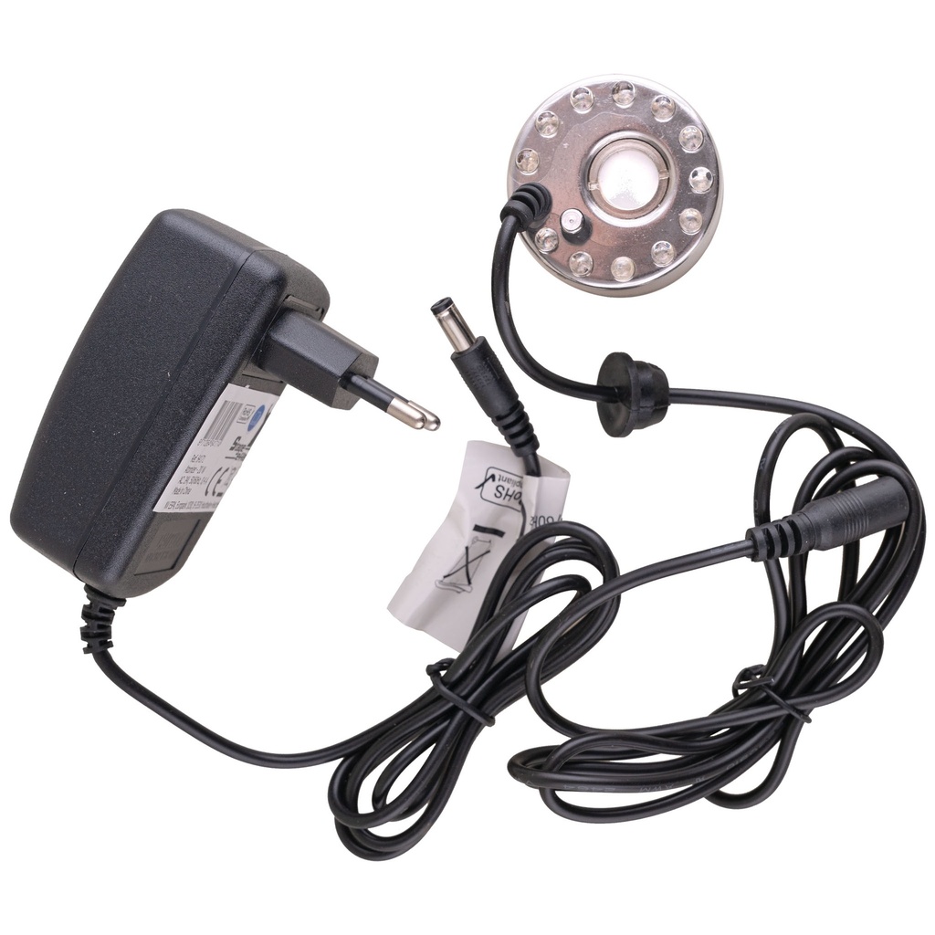Rookmachine atomizer met led