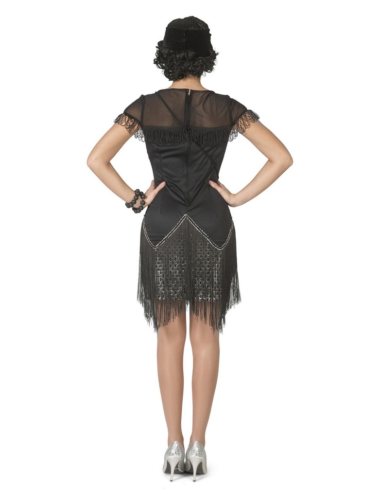 Charlestondame Gatsby girl silver