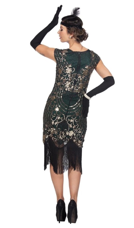 Charlestondame Foxtrot groen