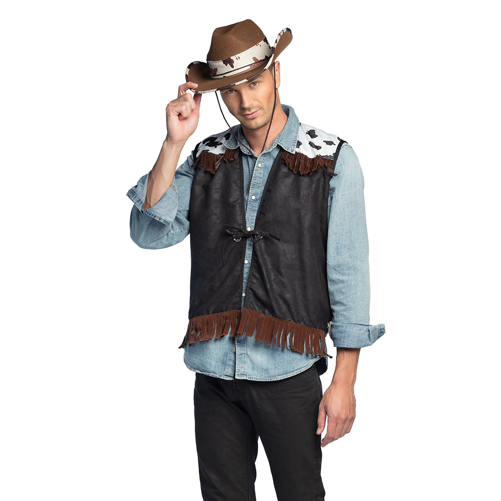 Vest Cowboy zwart