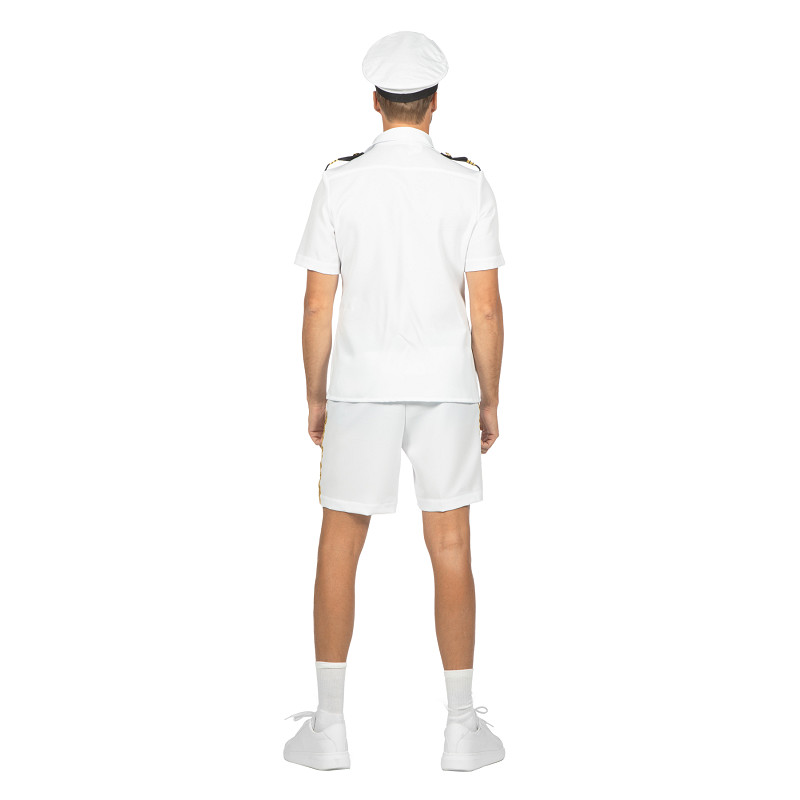 Marinier wit met korte broek