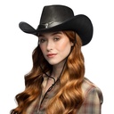 Cowboyhoed Wyatt zwart