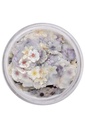 PXP pressed chunky flowers lente mix cream