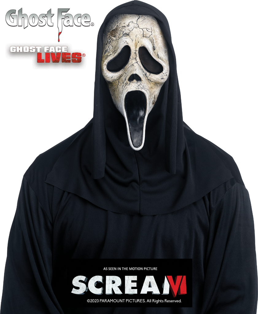 Masker scream grijs