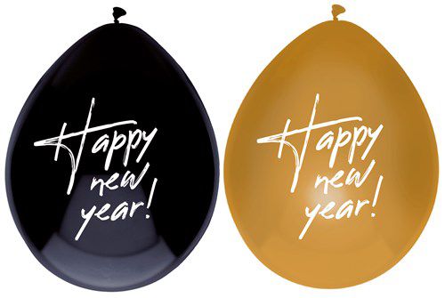 Ballonnen Happy New Year