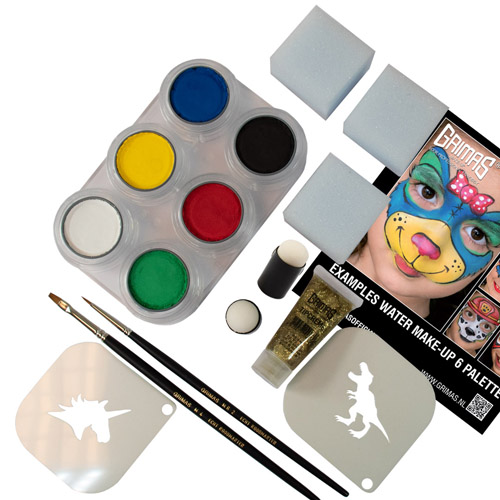 Water make-up 6 palette set 