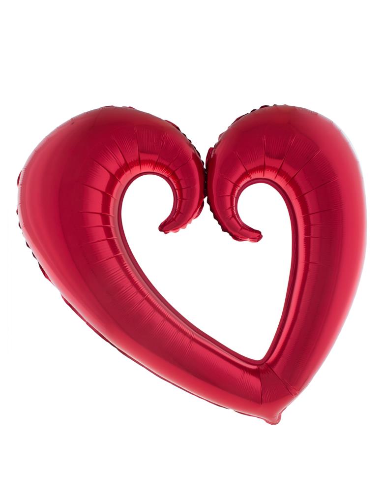 Folieballon/ fotolijst hart