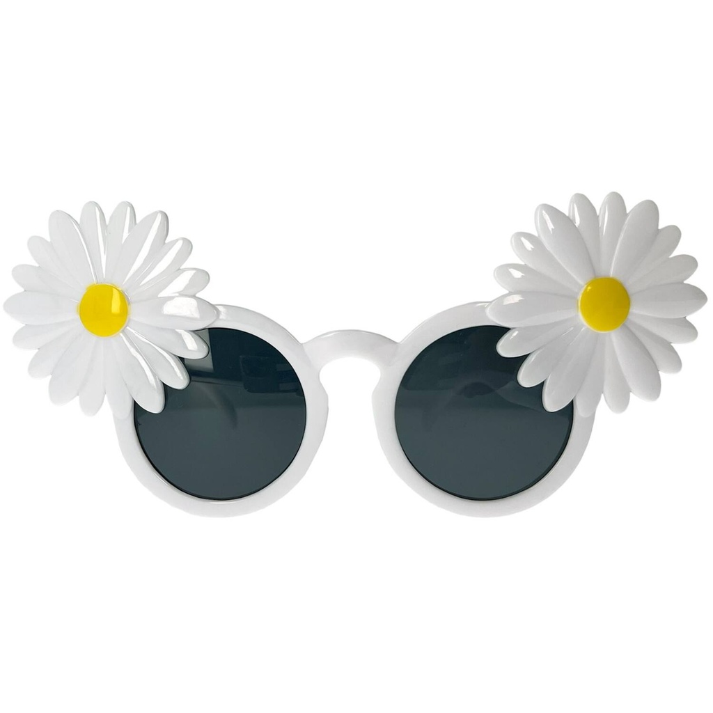 Bril met bloemen