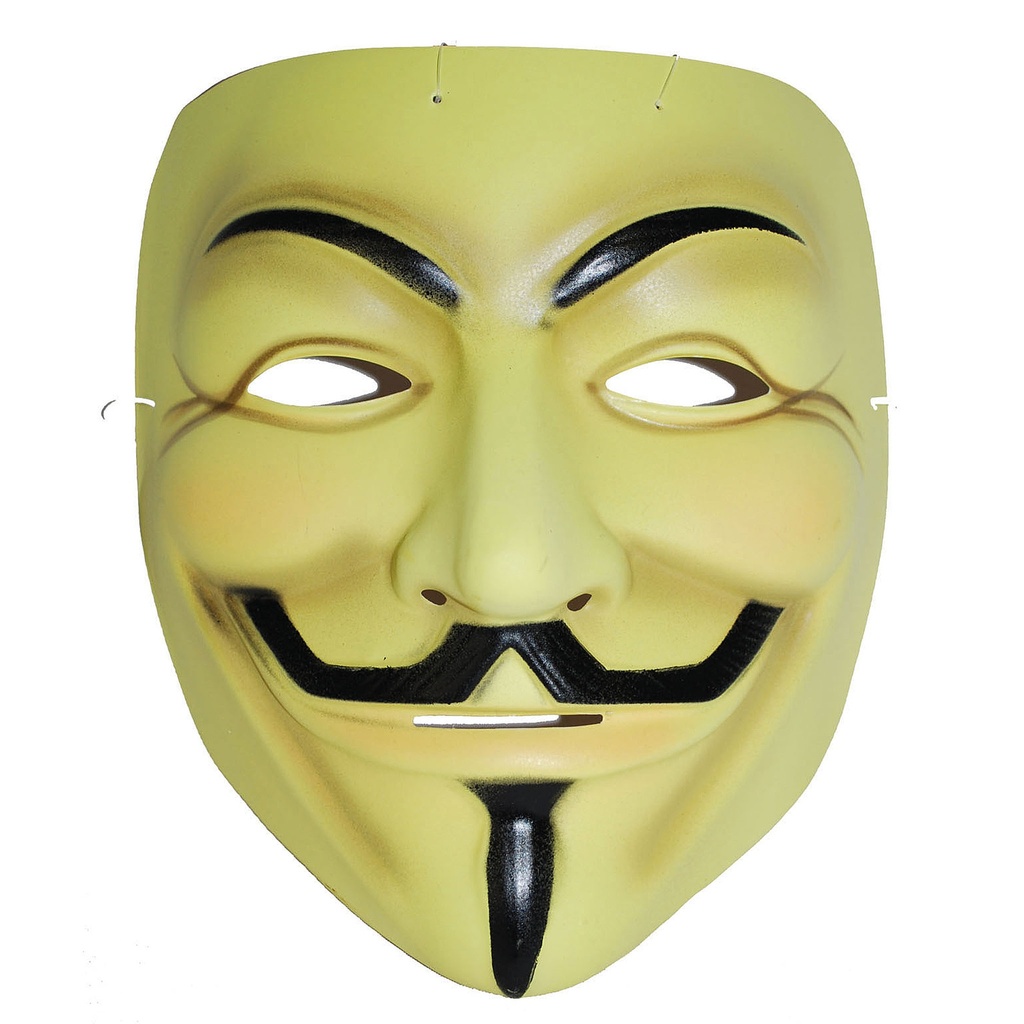 Masker met snor