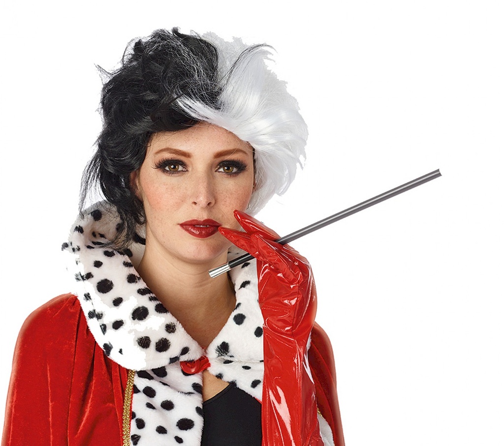 Pruik Cruella