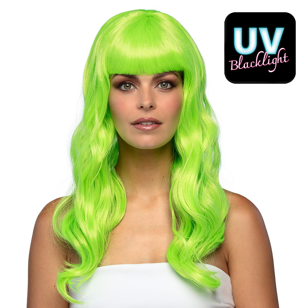 Pruik Astrid Groen UV