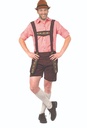 Lederhose broek Johann bruin