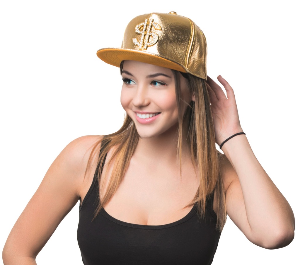 Pet goud met dollar
