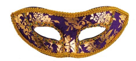 Venetiaans oogmasker met gouden detail
