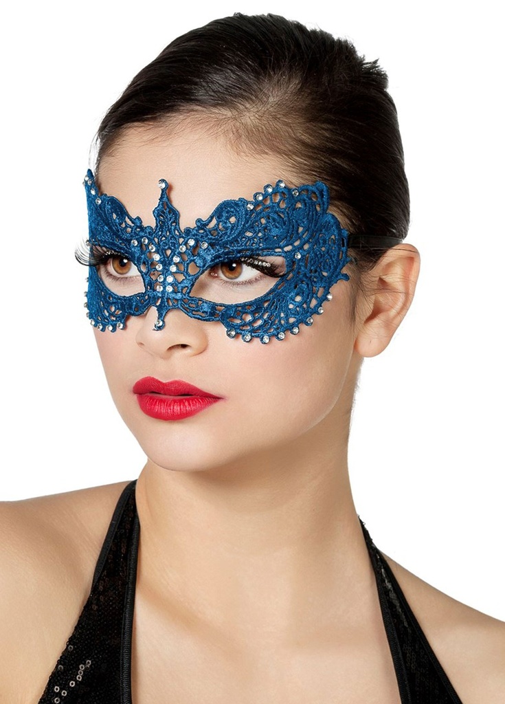 Masker kant blauw