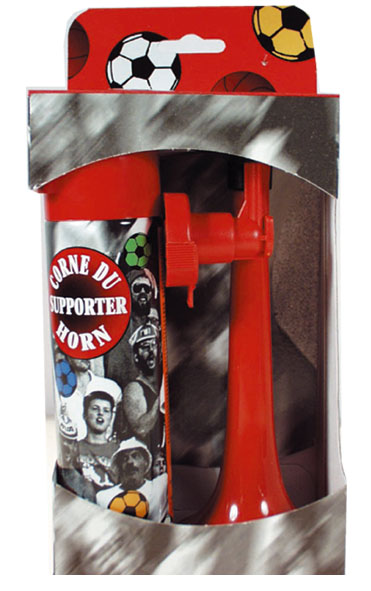 Supporterbus met gas