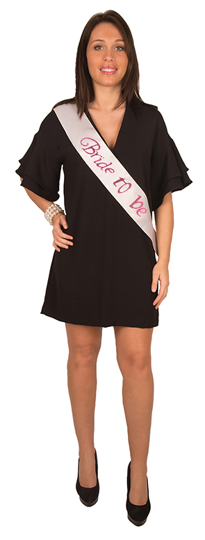 Lint ' BRIDE TO BE' wit