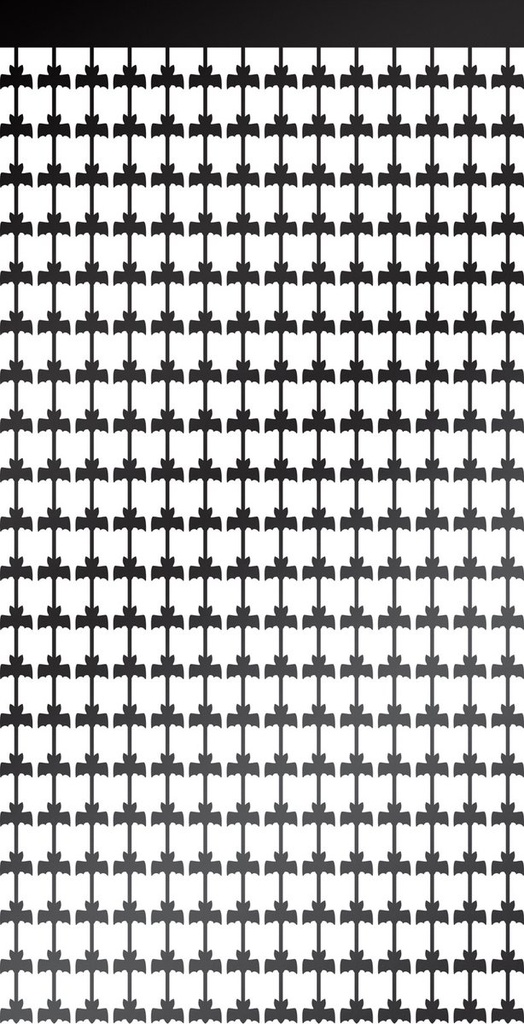 Deurgordijn vleermuizen