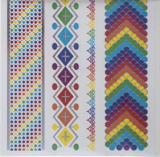 Tattoo regenboogkleuren