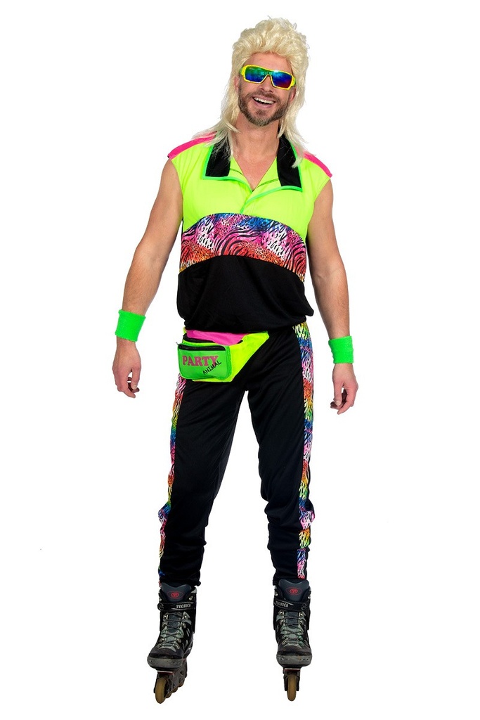 Training heer fluo luipaard