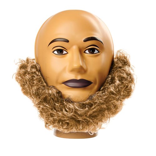 Ringbaard kabouter bruin