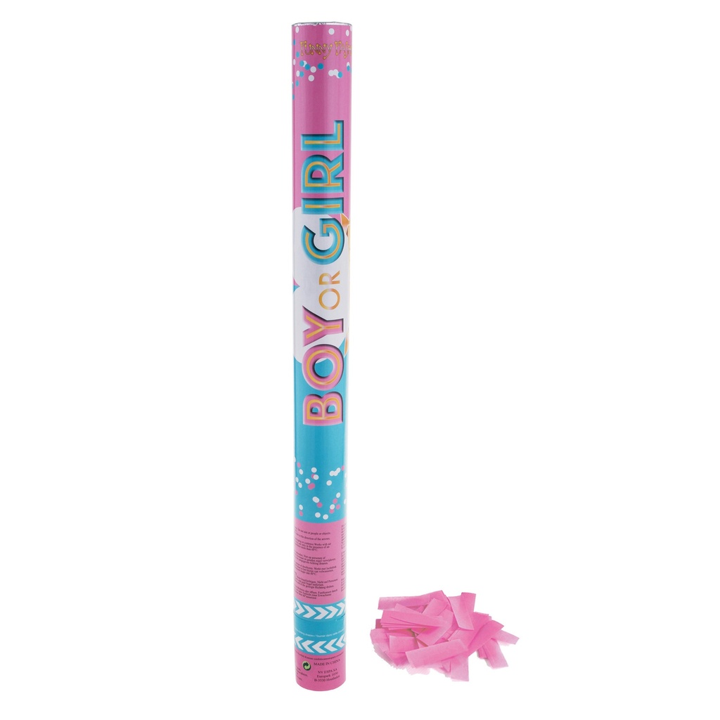 Confettikanon gender revael 60 cm 