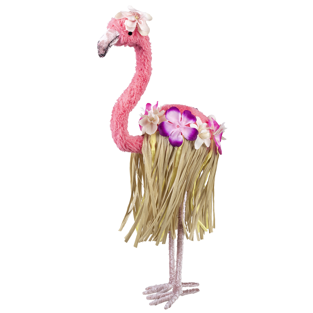Flamingo met hawaïrok