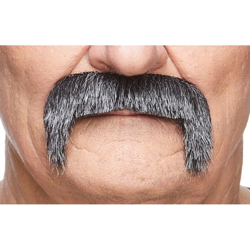 Snor Pieter donkergrijs