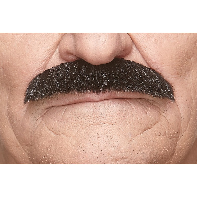 Snor Bernard donkergrijs