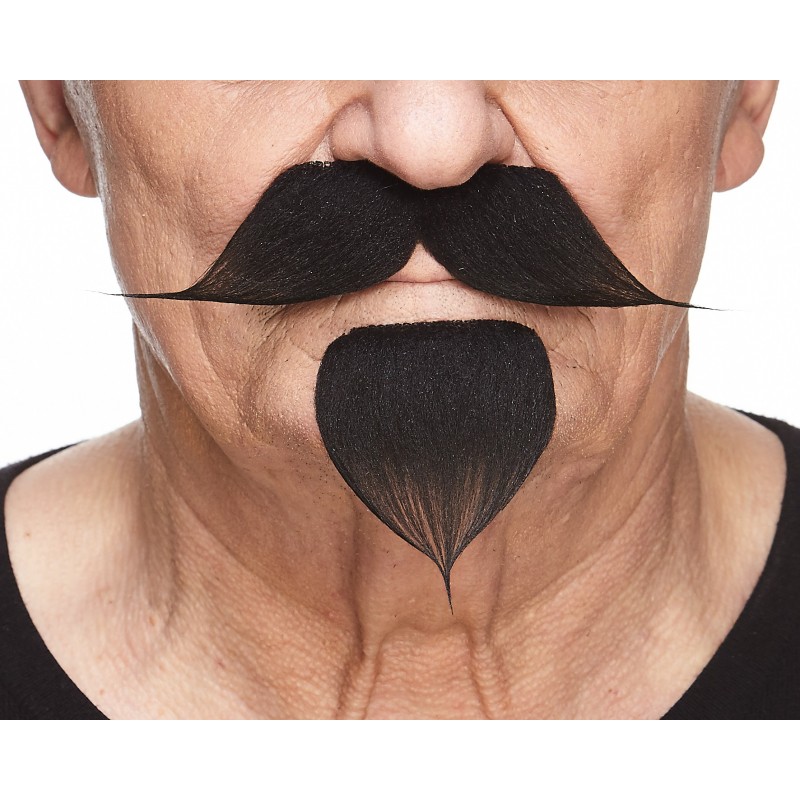 Snor met sikje Giovanni zwart