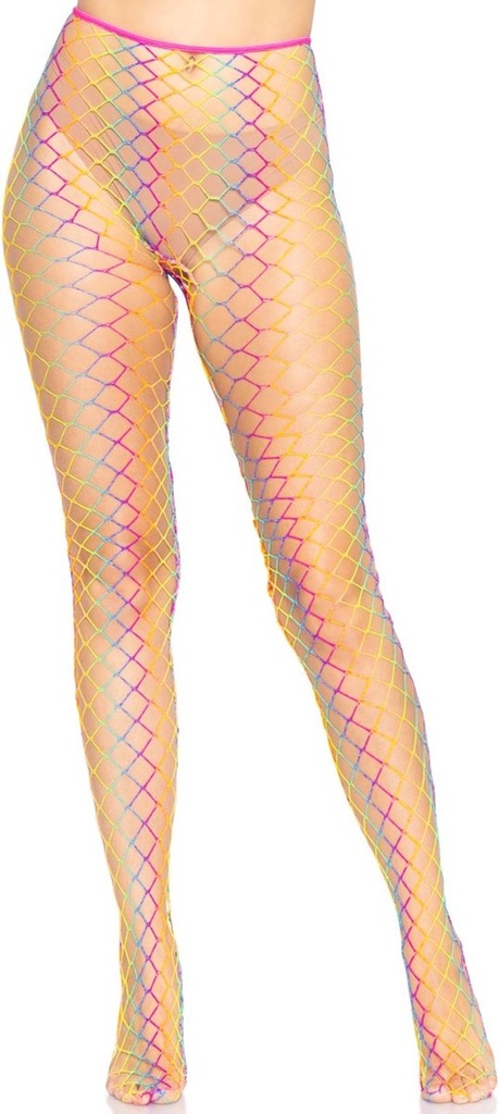 Netkousen regenboogkleuren