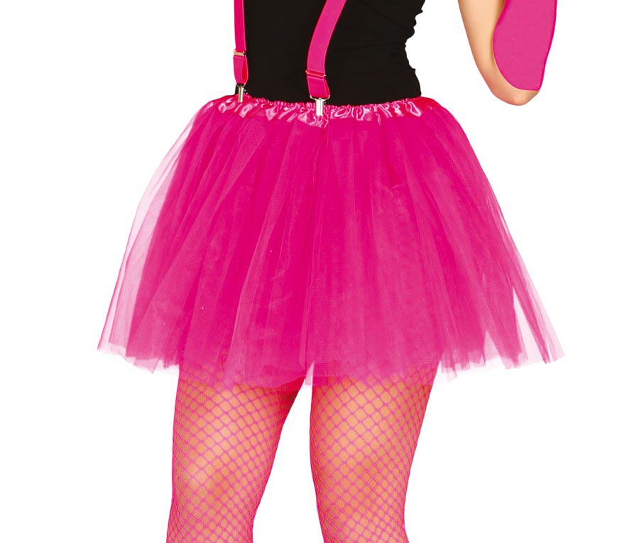 Fucshia tutu volwassenen