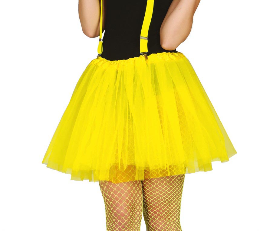 Gele tutu volwassenen