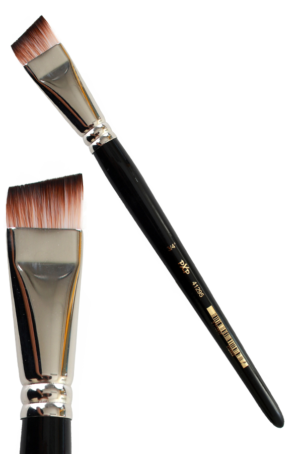 Penseel MS3/4 inch kortharig schuin