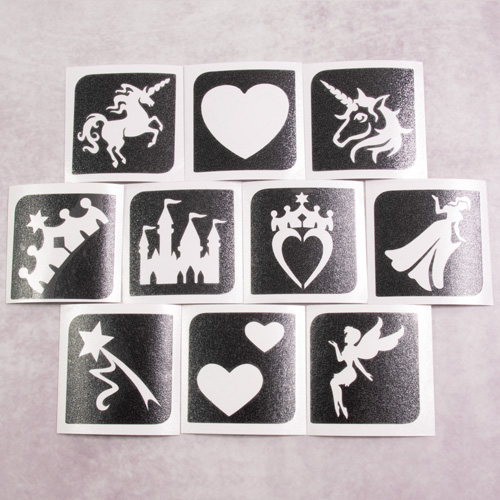Stencil princess set