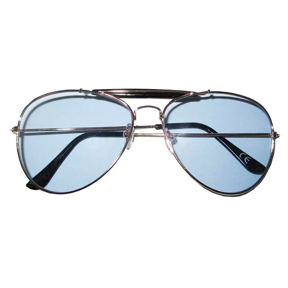 Pilotenbril licht blauw