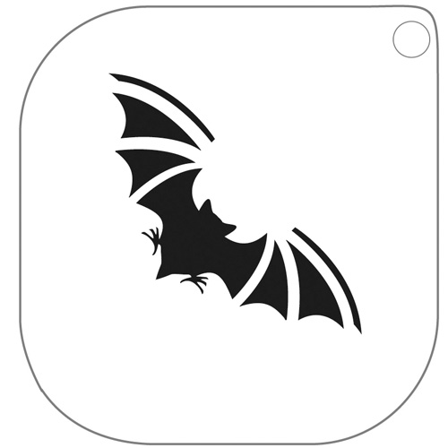 MAKE-UP Template 50 vleermuis