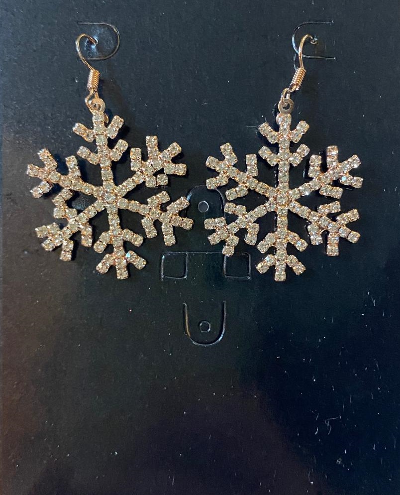 Oorbellen ijskristal