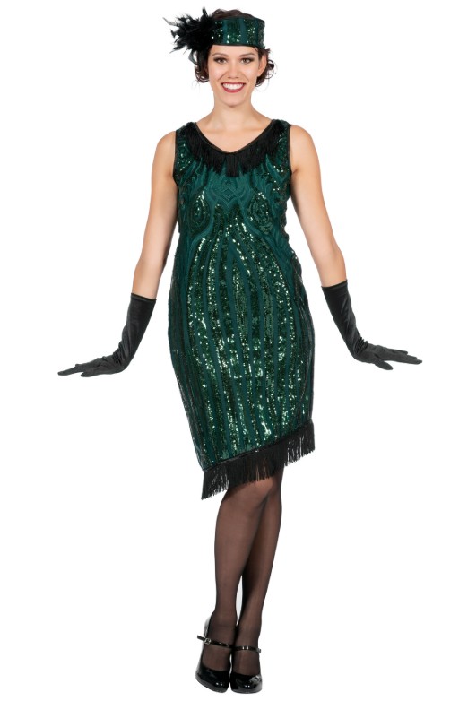 Charleston dame groen