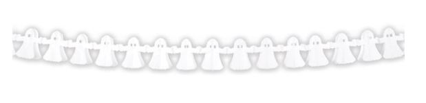 Slinger spook wit