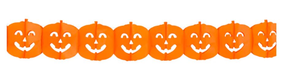 Slinger halloween pompoen 