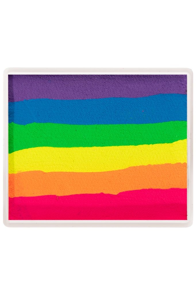 Splitcake neon regenboog