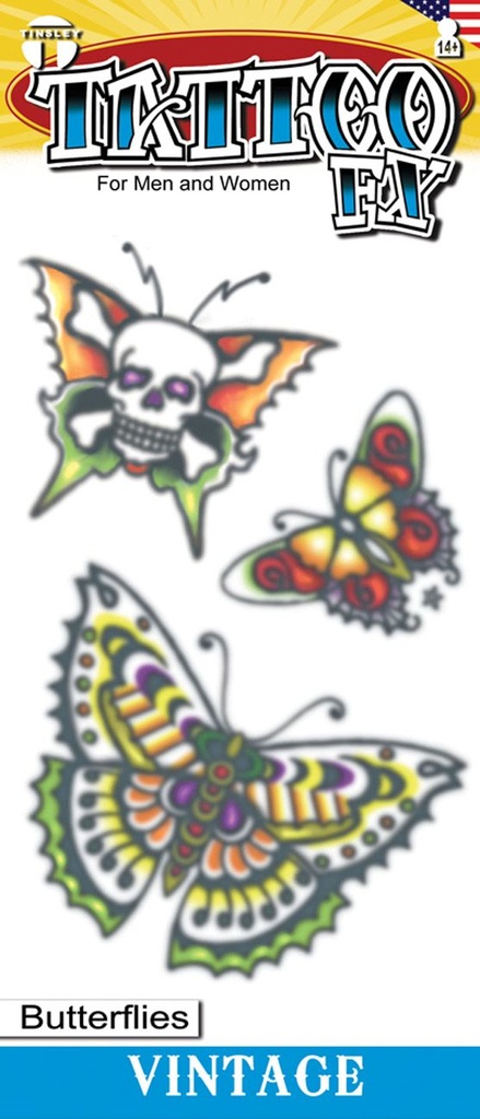 Tattoo vlinders