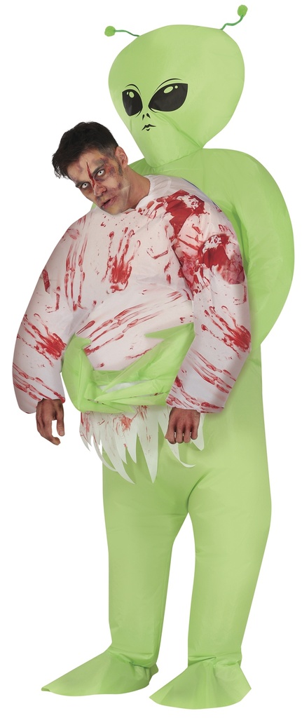 Opblaasbaar Gedragen door een alien